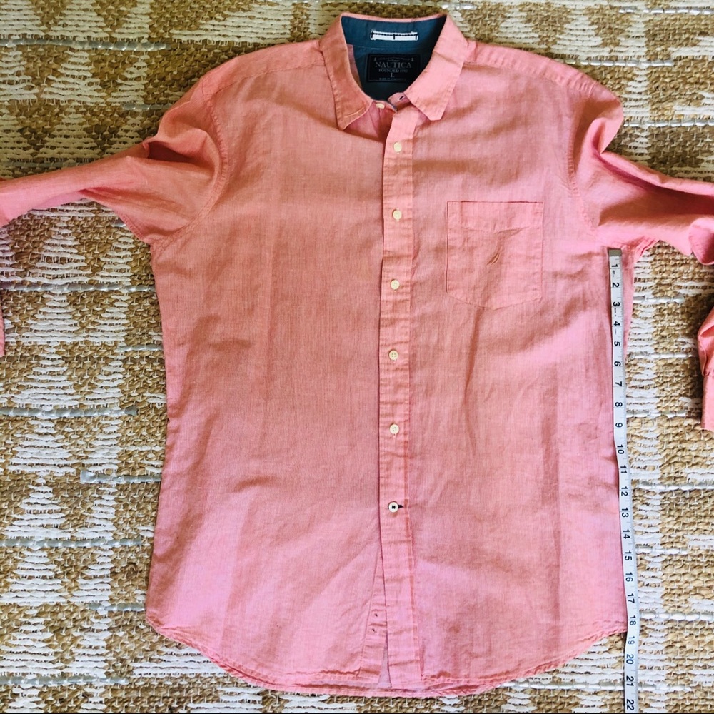 NAUTICA SALMON SHIRT. - Picture 8 of 8